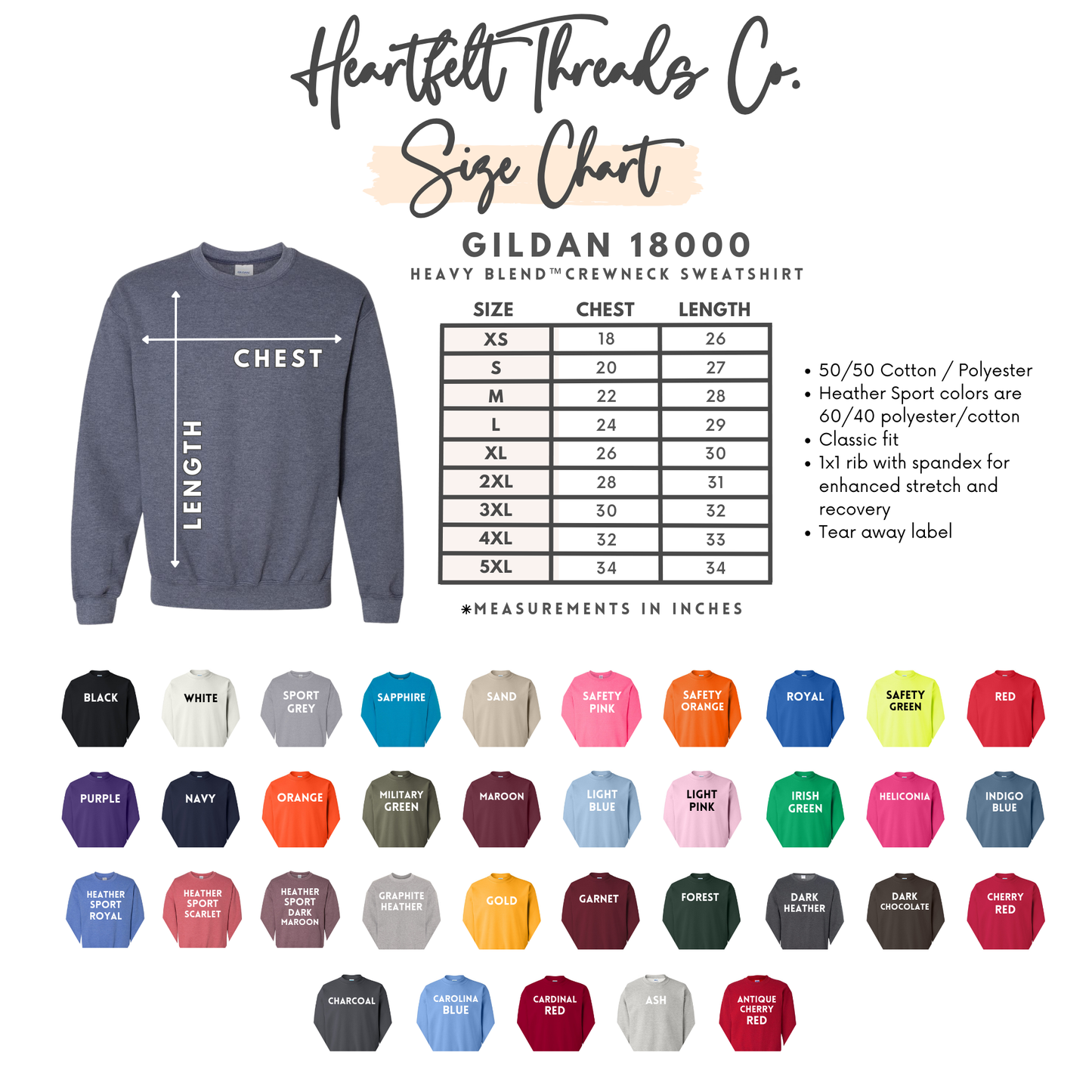 Satin Stitch Keepsake Crew