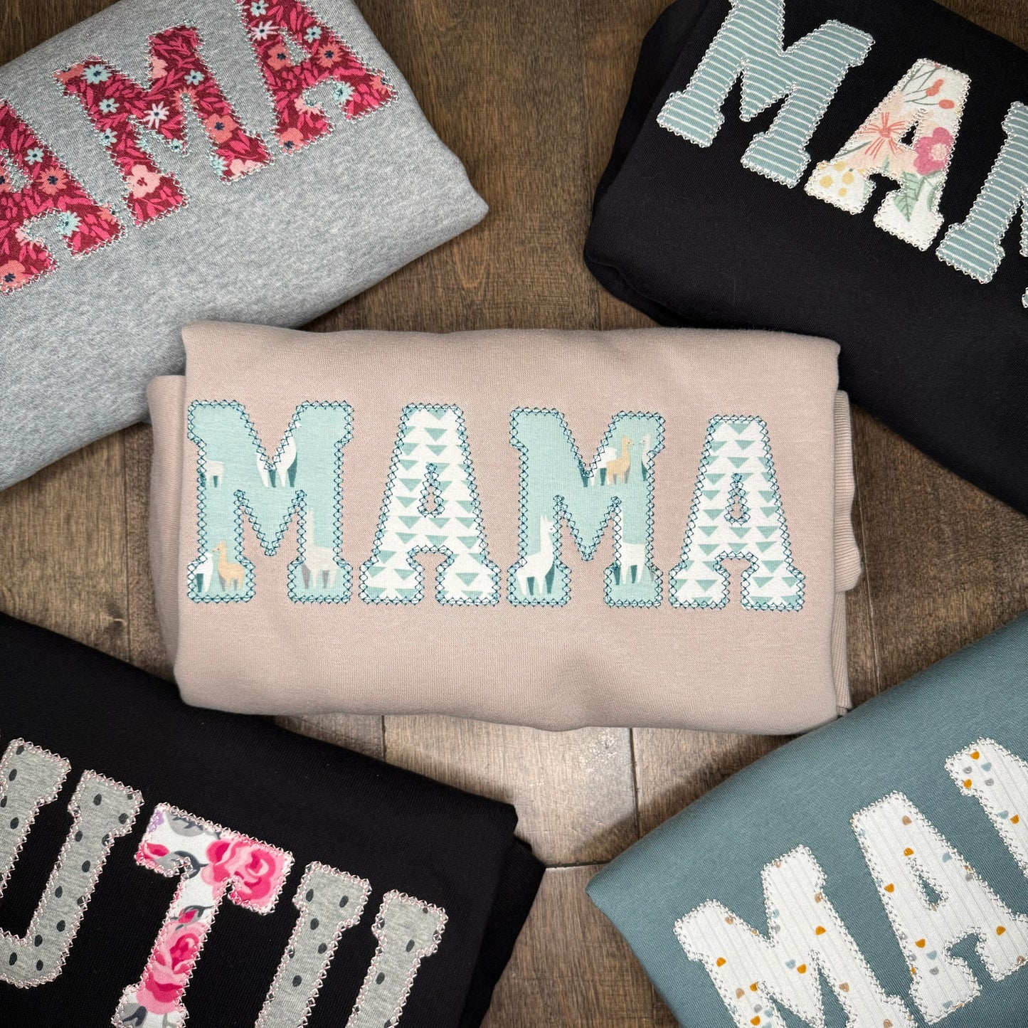 Diamond Stitch Keepsake Crew