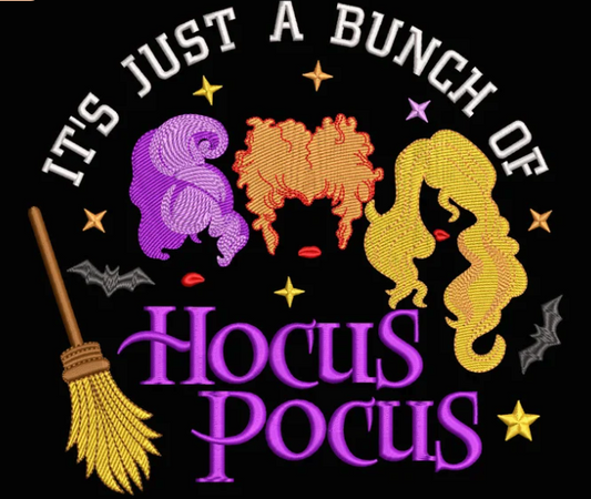 Hocus Pocus Embroidered Crew